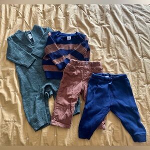 Baby gap winter bundle 6-12m